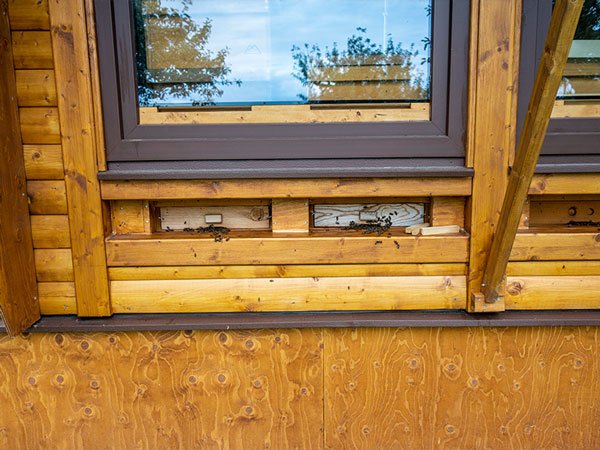 Einflugschneisse Bienenstockluft-Wagen